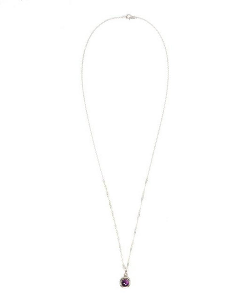 【フランス買付】アメジスト×シルバーネックレス19