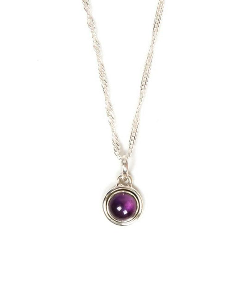 【フランス買付】アメジスト×シルバーネックレス19