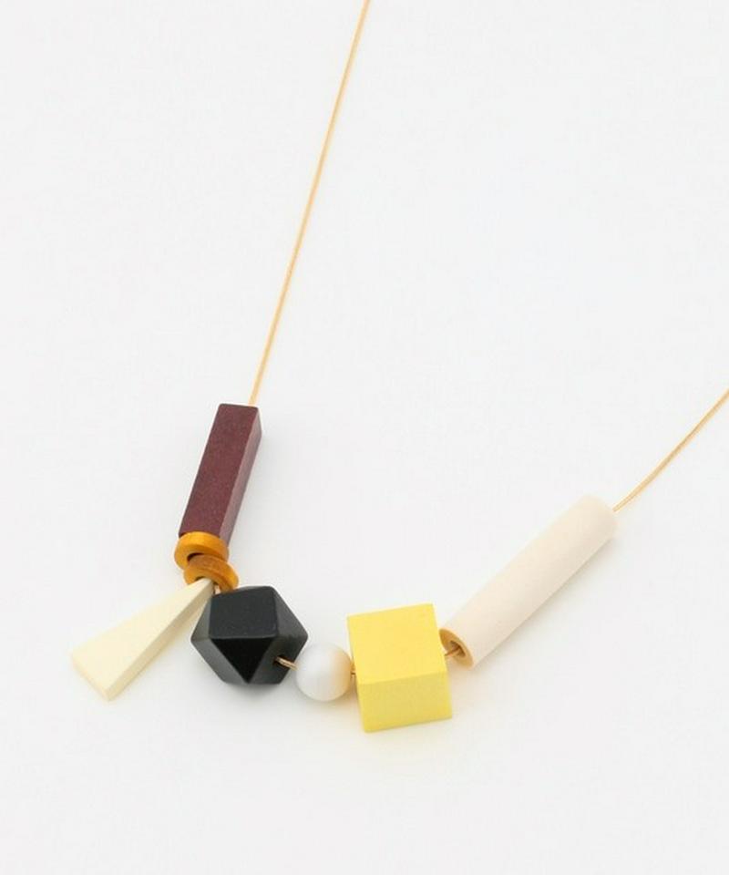 【アンダー1万円】カラーパーツミックス ネックレス