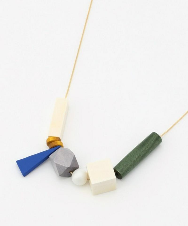 【アンダー1万円】カラーパーツミックス ネックレス