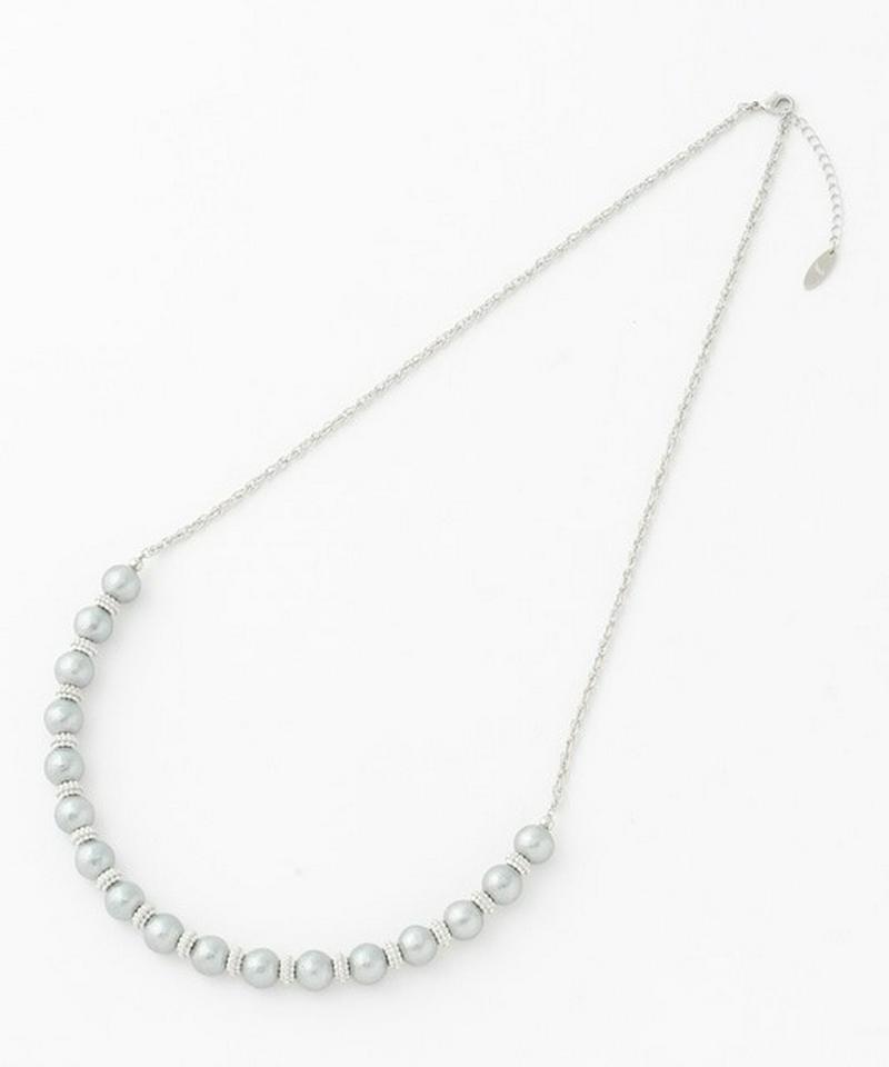 【アンダー1万円】ロンデルコットンパール ネックレス