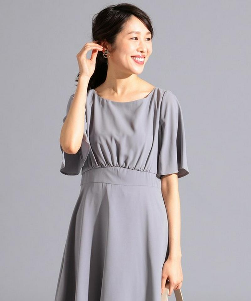 【優木まおみさん着用】ハイウエストロング ドレス