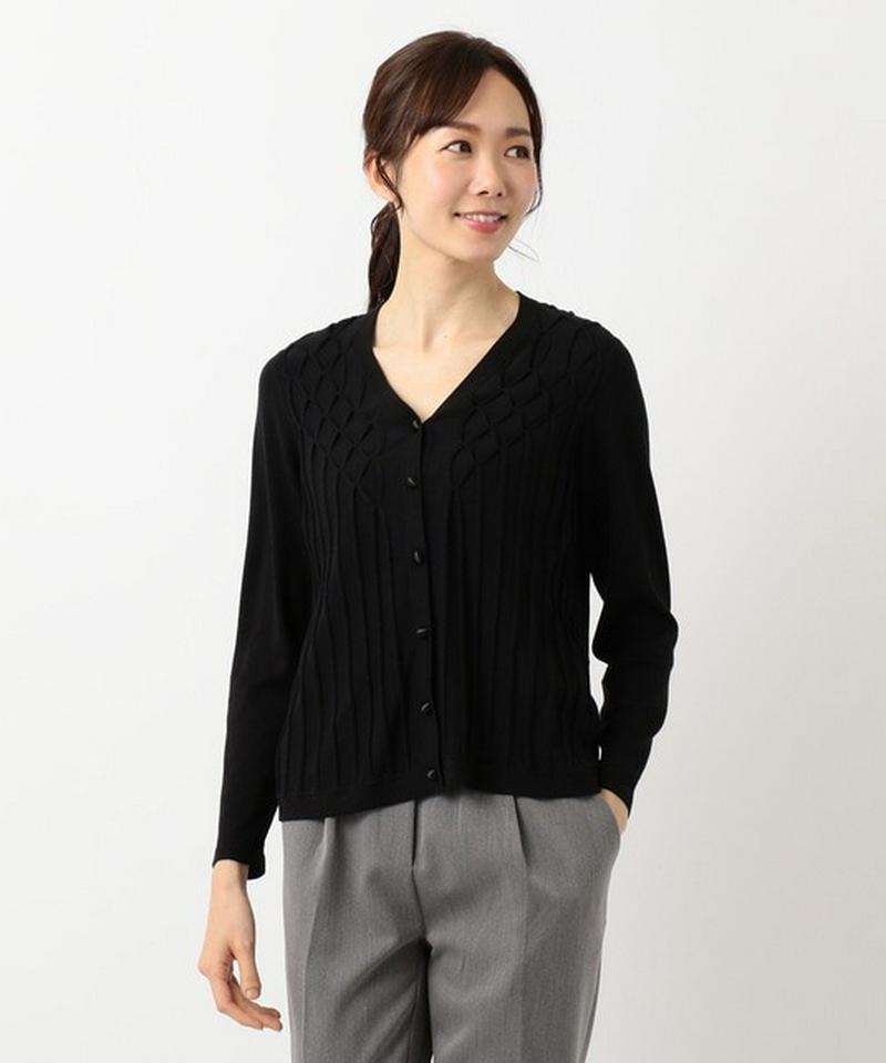 【洗える】HandySilk カーディガン