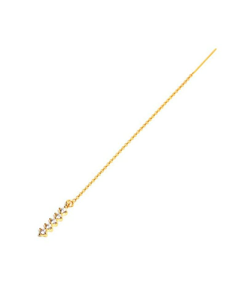 K14GF シンプル アメリカンピアス