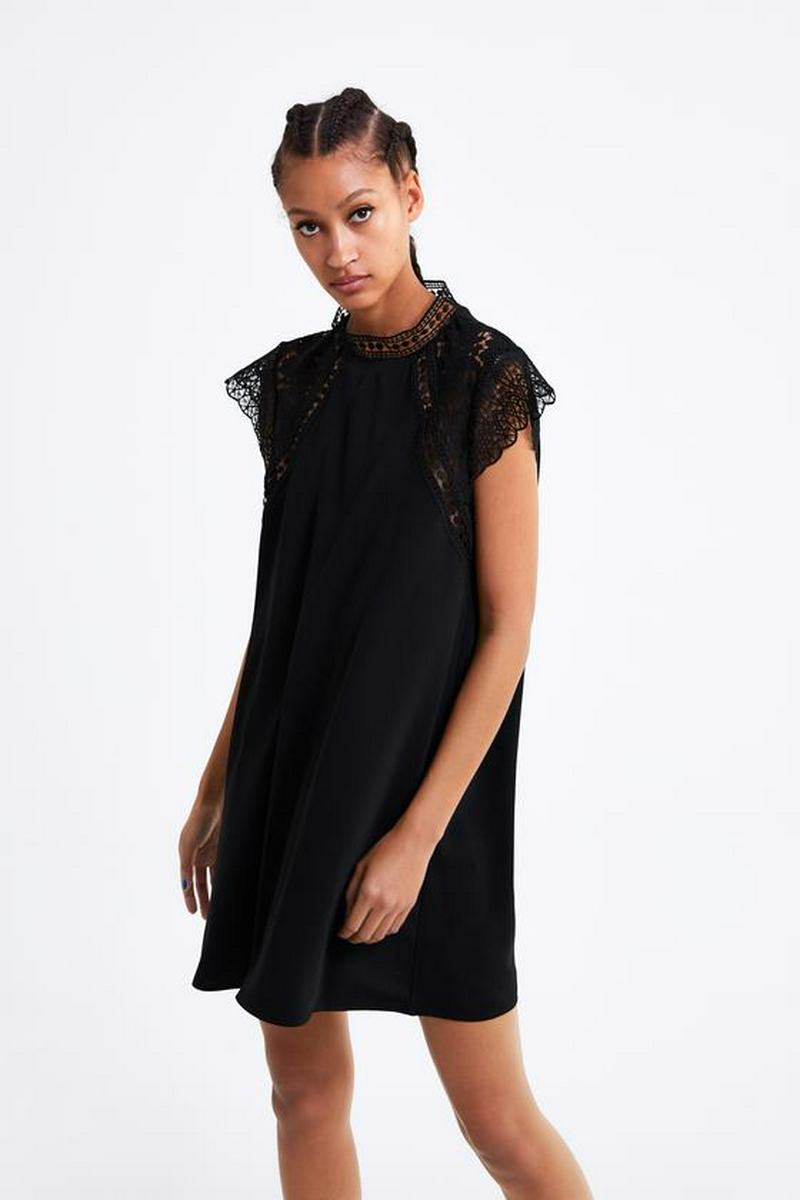 SHORT LACE DRESS