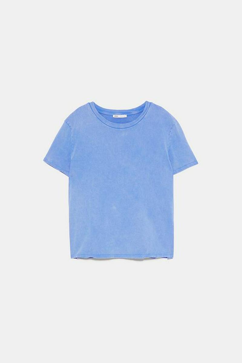 ウォッシュ加工風Tシャツ