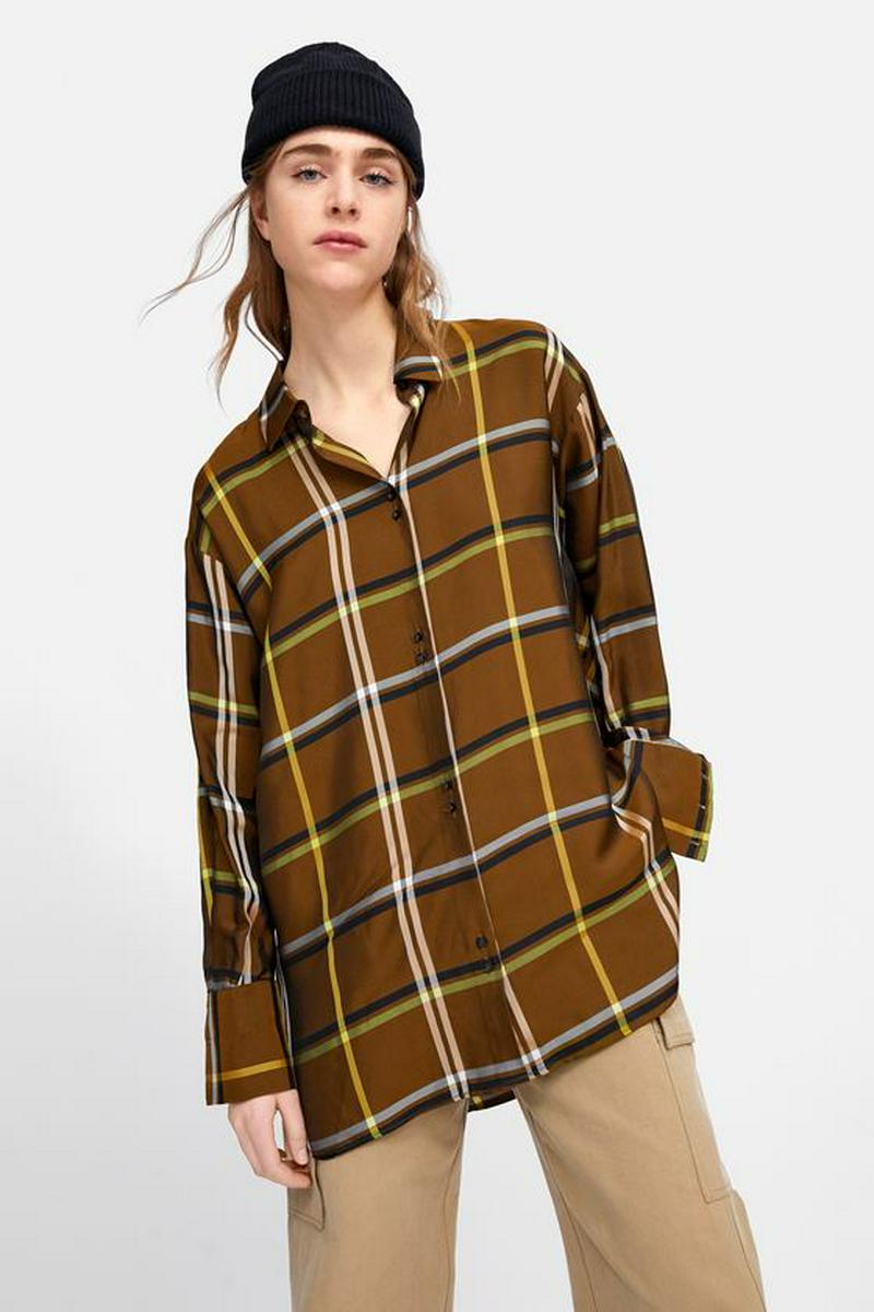OVERSIZED CHECK SHIRT