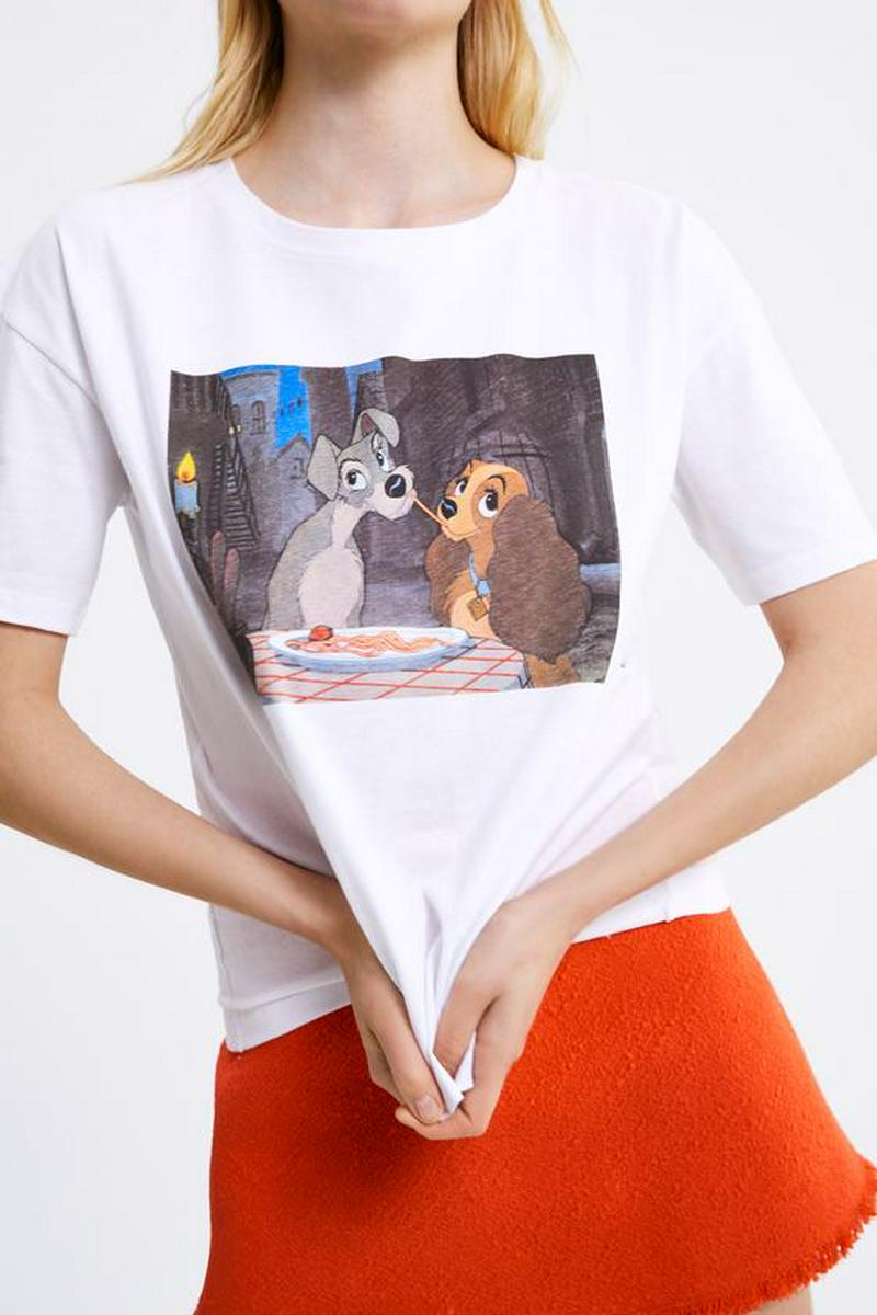 © ディズニー わんわん物語 Tシャツ