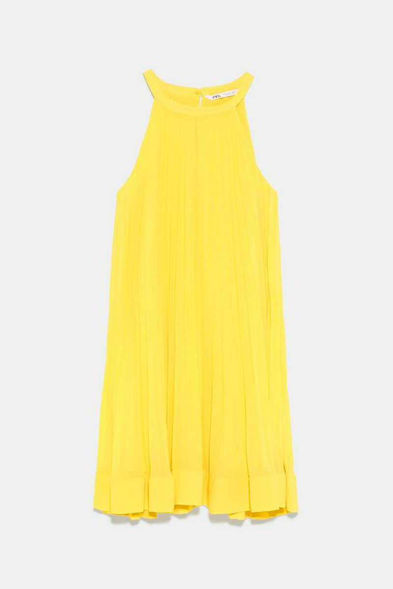 PLEATED DRESS