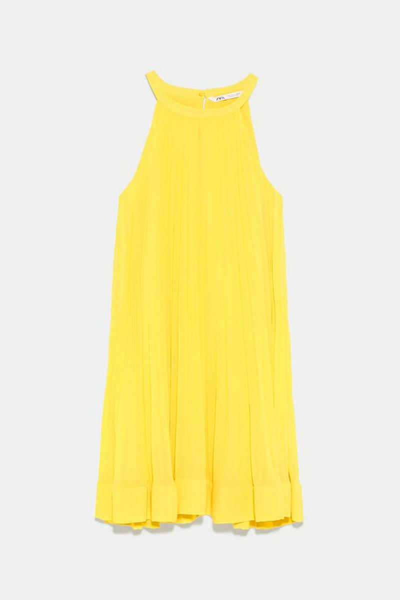 PLEATED DRESS