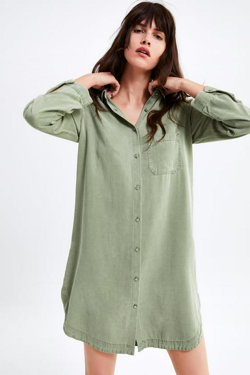 ロングシャツ　