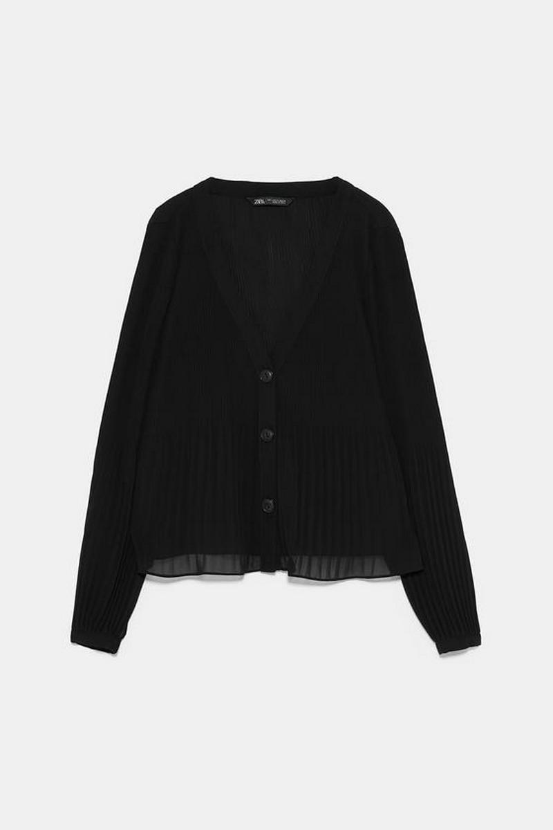 ギャザーディティール入りシャツ