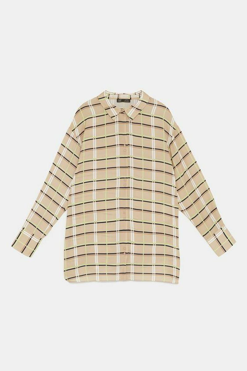 OVERSIZED CHECK SHIRT