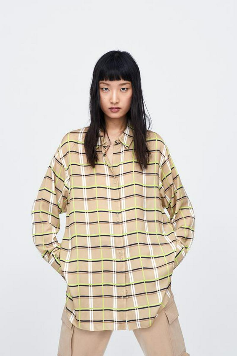 OVERSIZED CHECK SHIRT