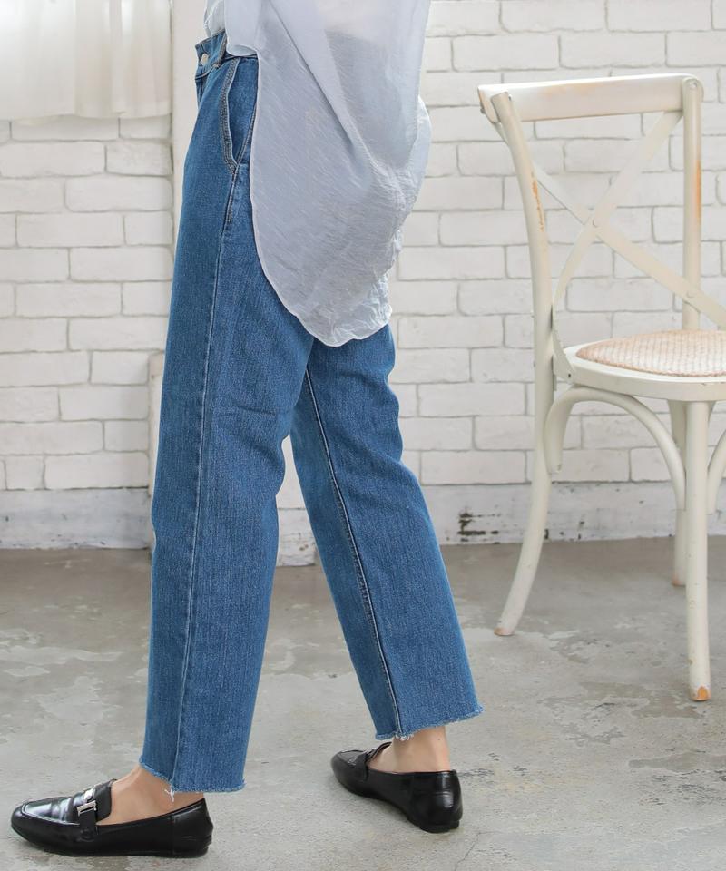 カットオフストレートデニムパンツ DONOBAN SELECT