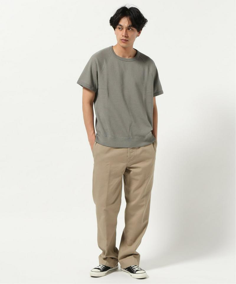 【カタログ掲載】SKU S/S OATMEAL FLEECE CREW SWEATSHIRT