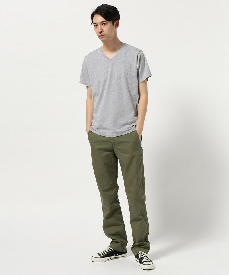 SKU S/S HEATHER V-NECK TEE
