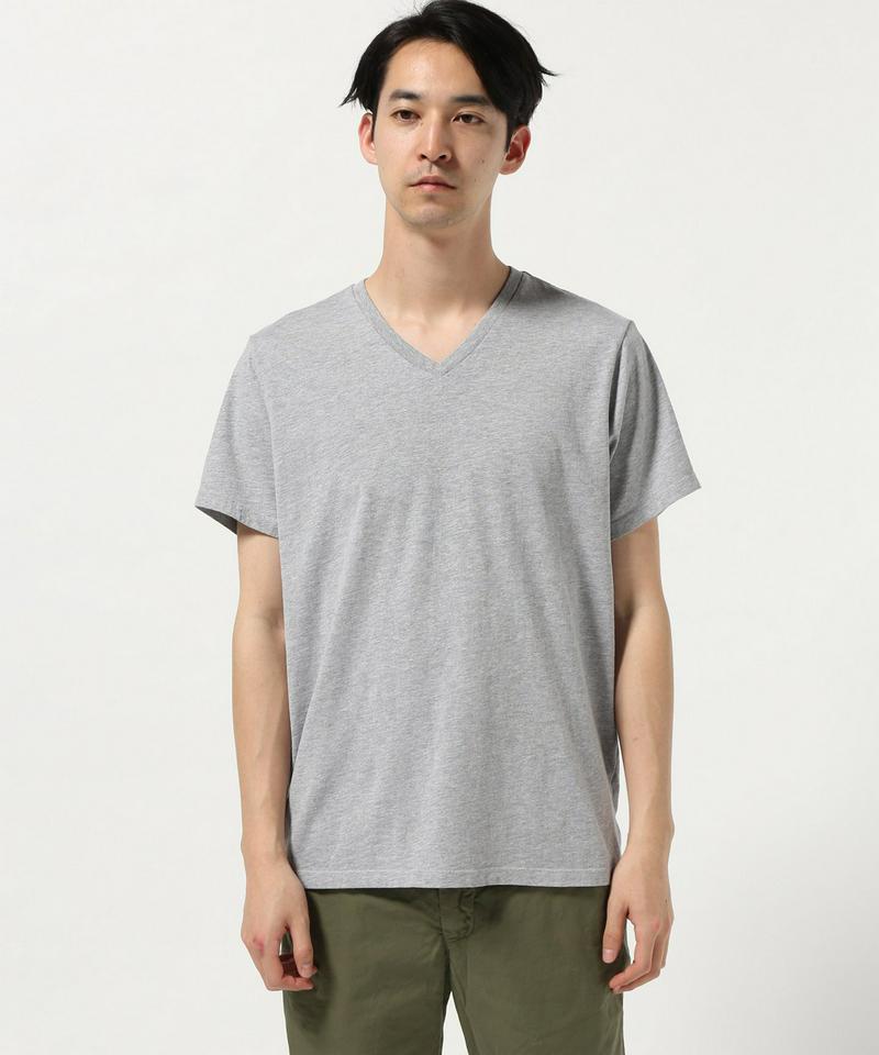 SKU S/S HEATHER V-NECK TEE
