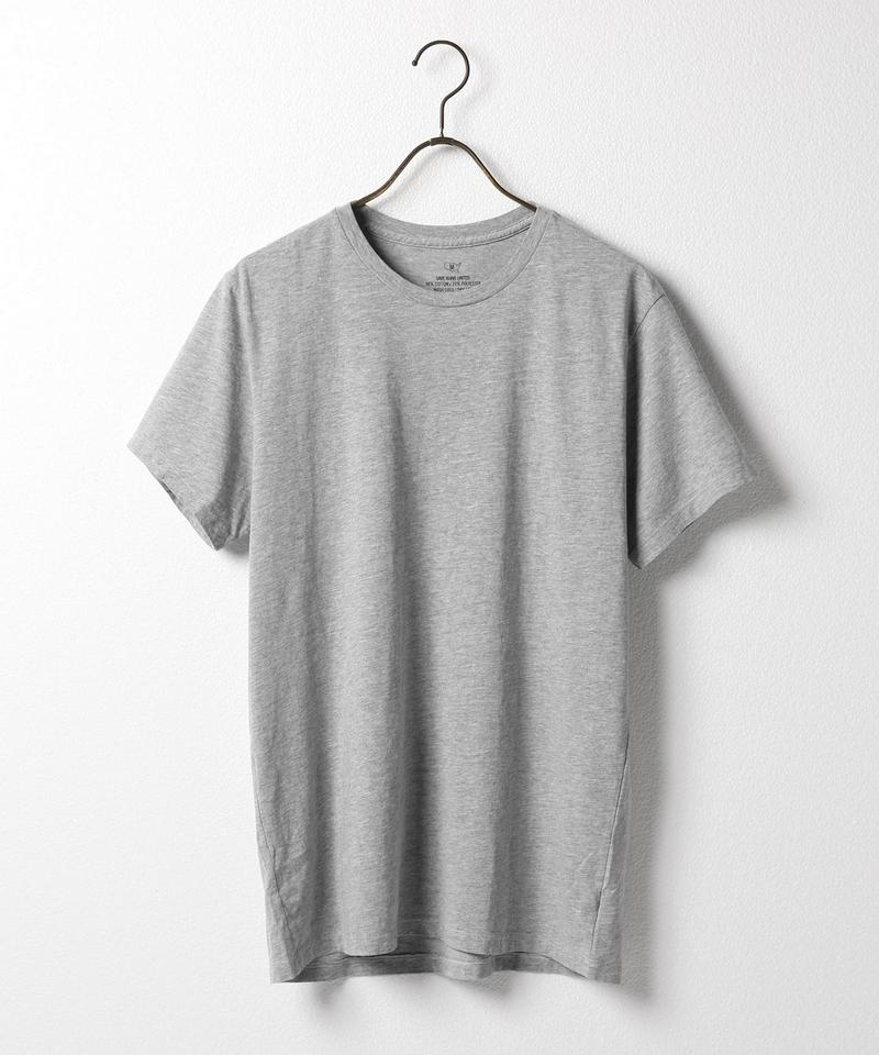 SKU S/S HEATHER CREW TEE