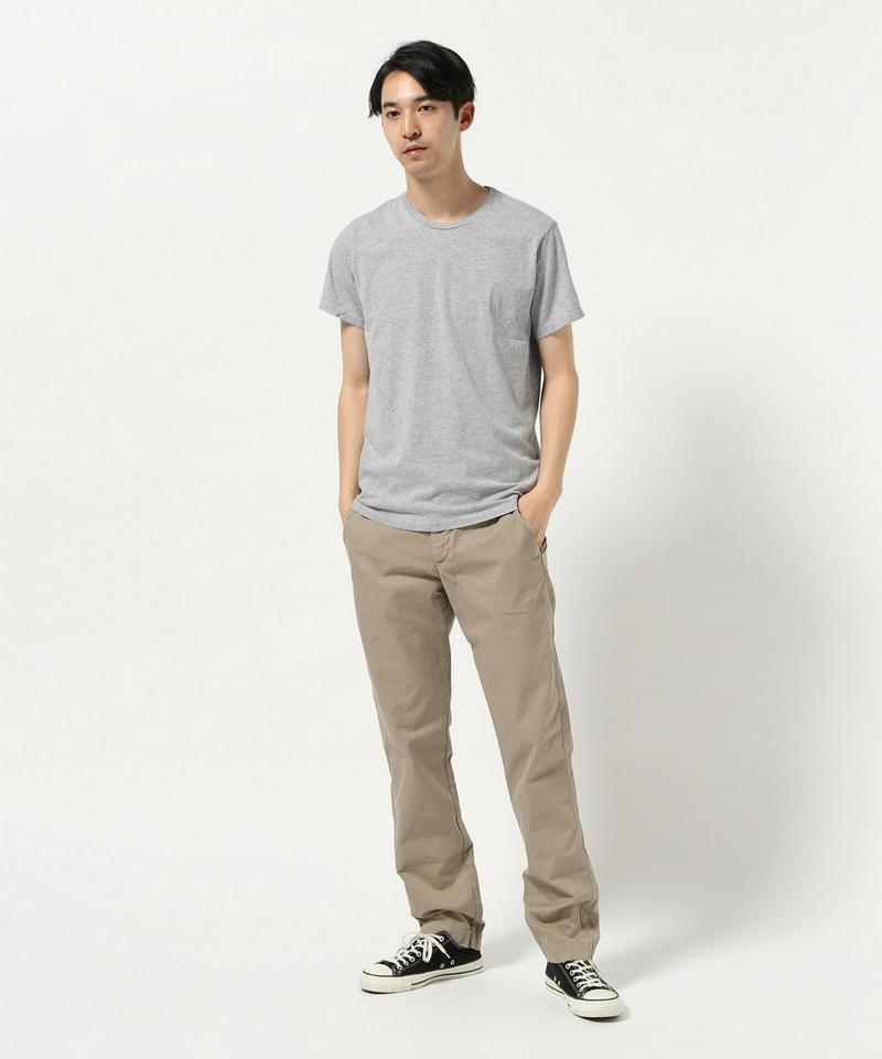 SKU S/S HEATHER CREW TEE