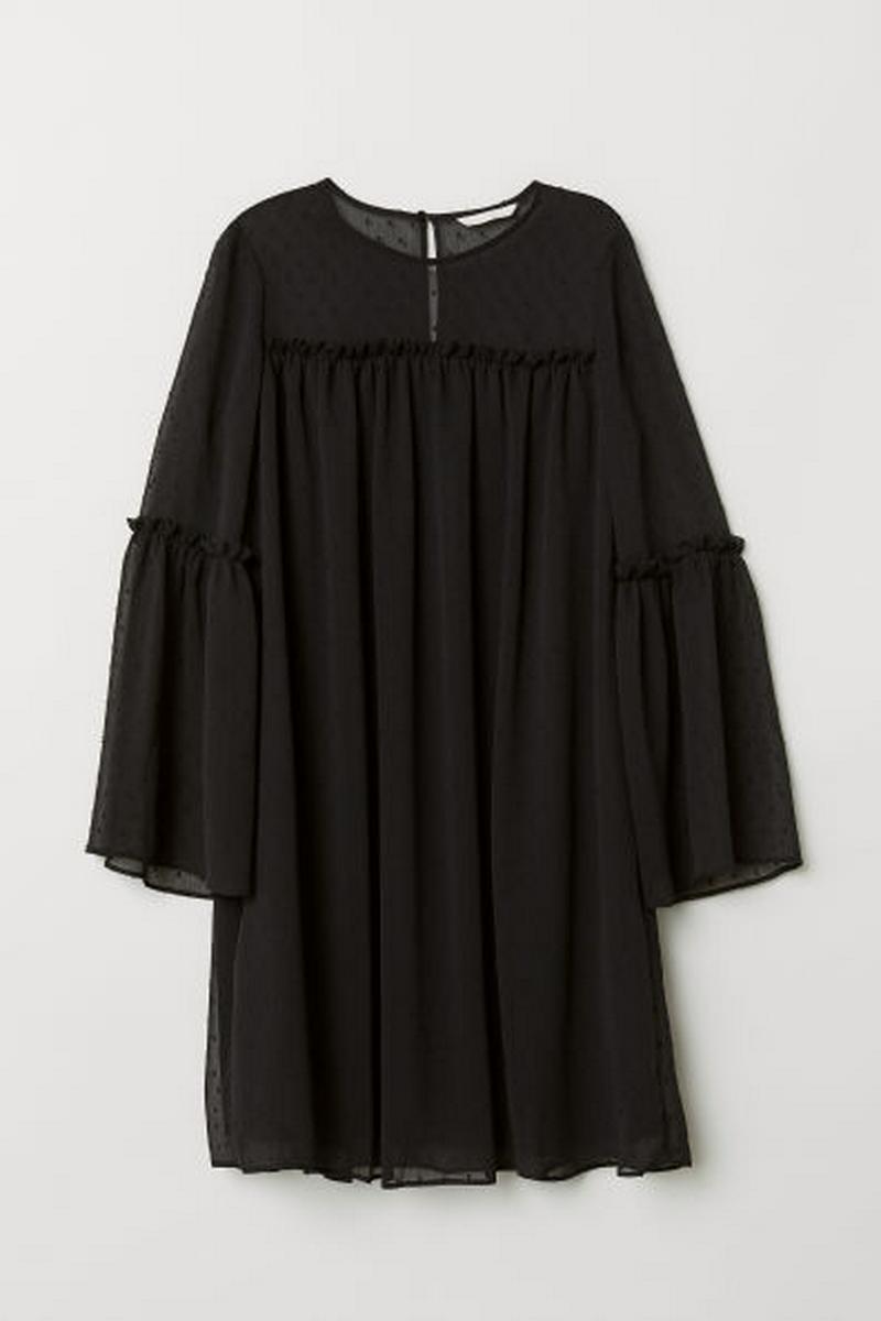 シフォンワンピース