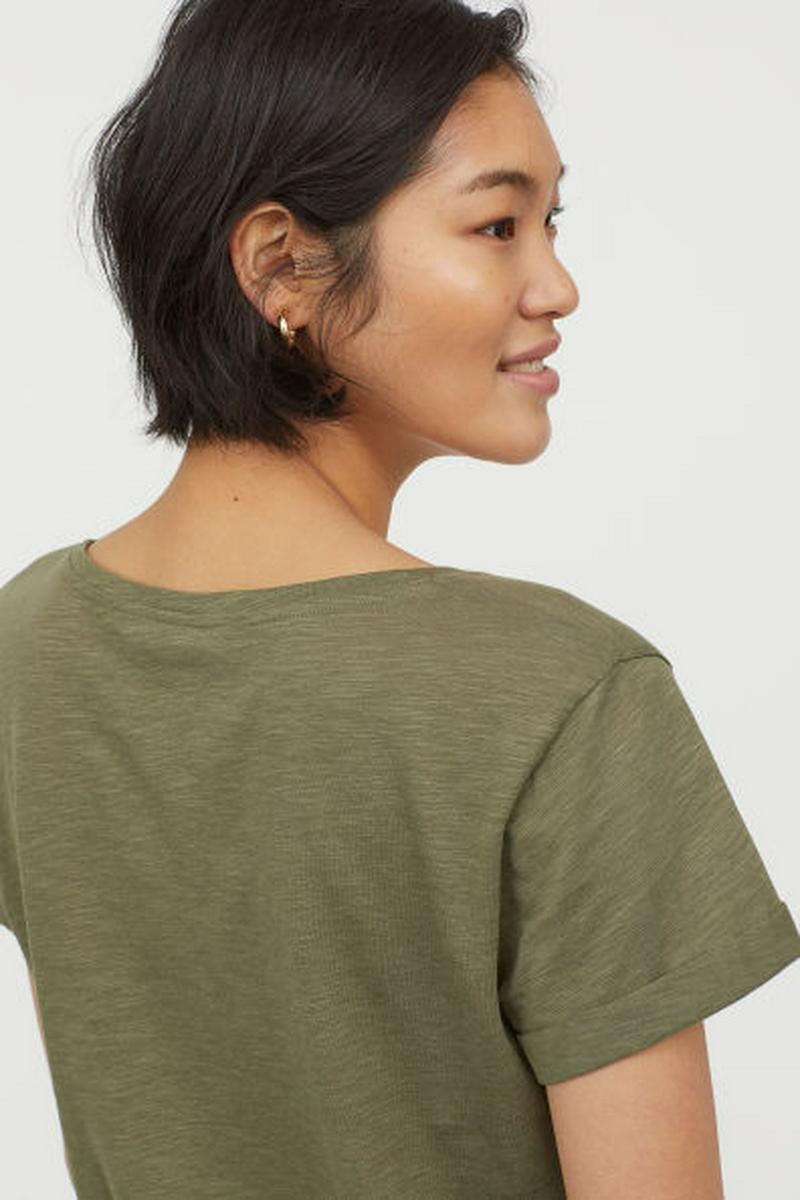 スラブジャージーTシャツ