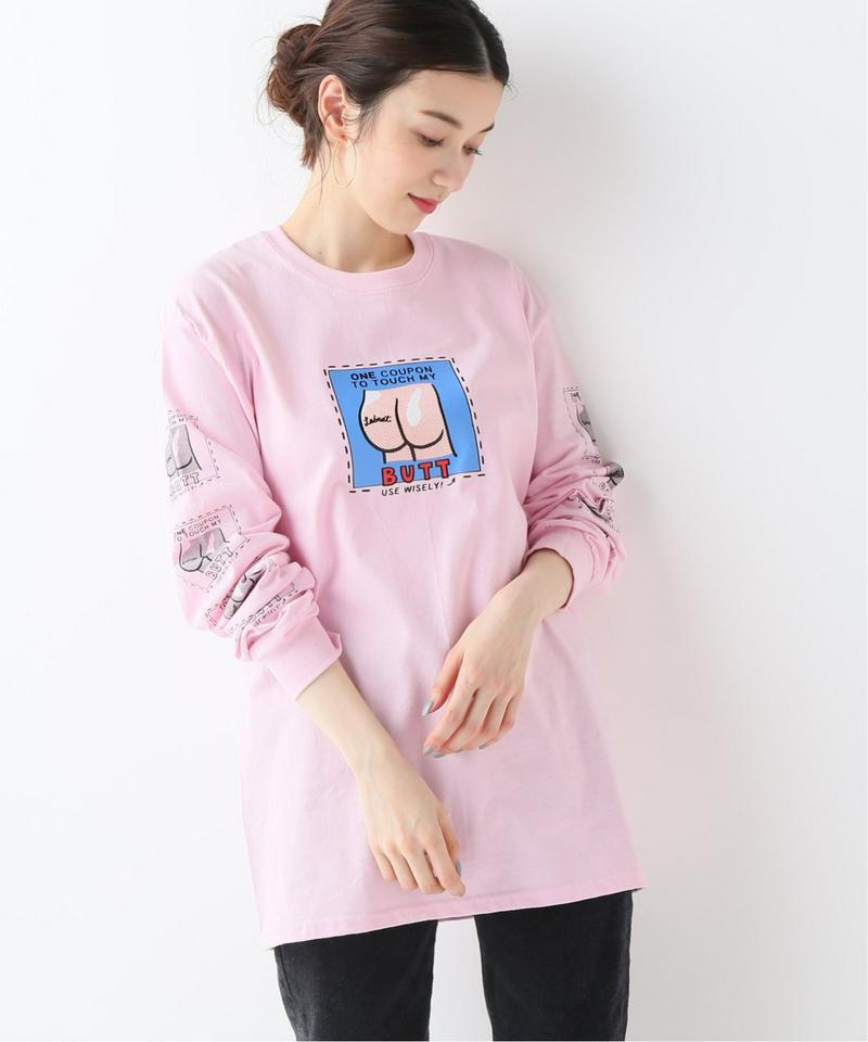 【LABRAT/ラブラット】Butt coupon L/S Tee：Tシャツ