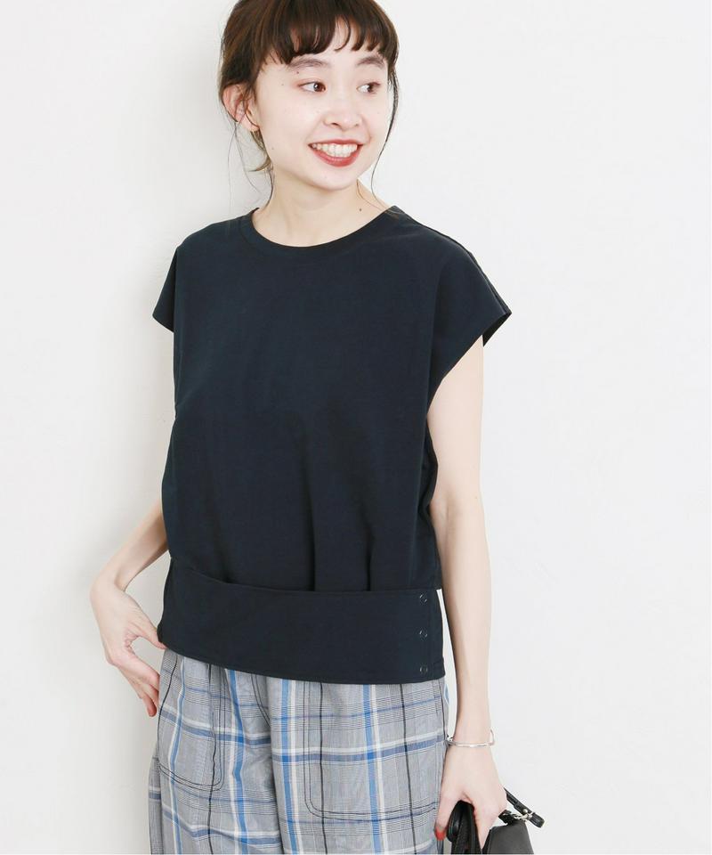 《予約》《WEB限定》JS+eシルケットコットンアシメヘムプルオーバー◆