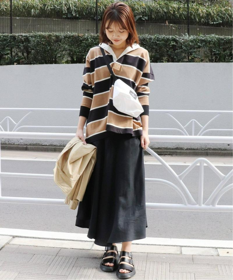 《追加予約》《WEB限定》JS+eバスクボーダーラガーシャツ◆