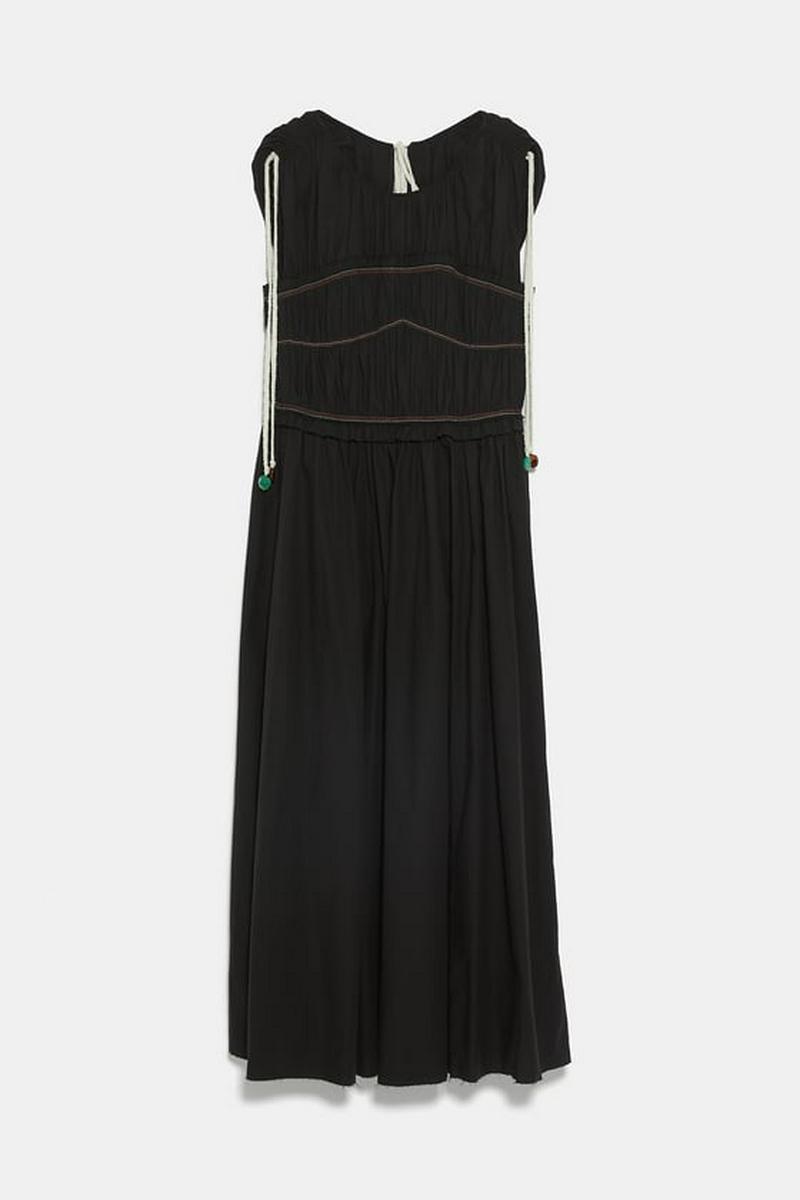 LIMITED EDITION ZARA STUDIO コントラストパイピングワンピース