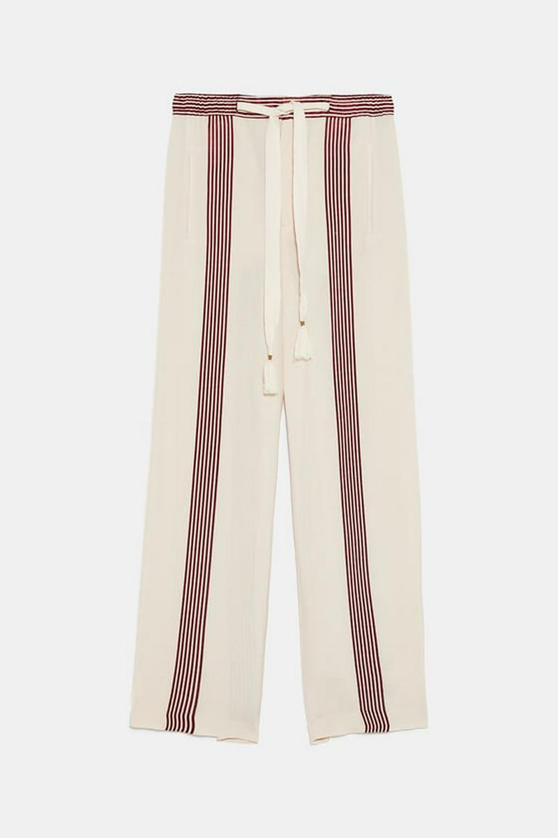 SPECIAL EDITION ZARA STUDIO ストライプ柄パンツ