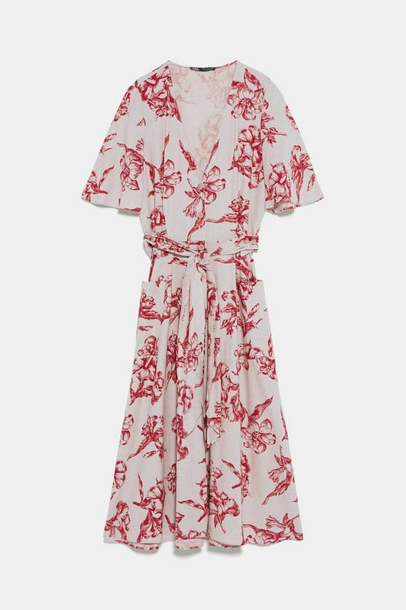 FLORAL PRINT DRESS