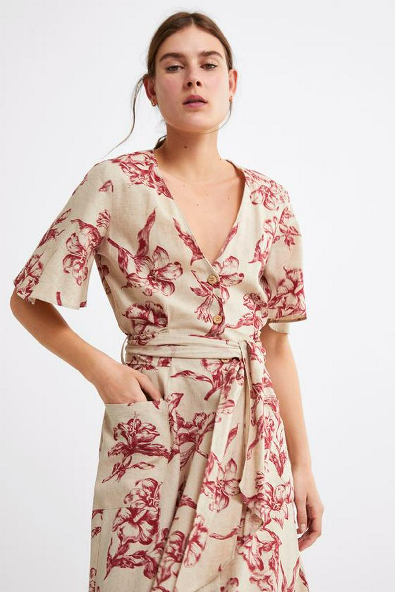 FLORAL PRINT DRESS
