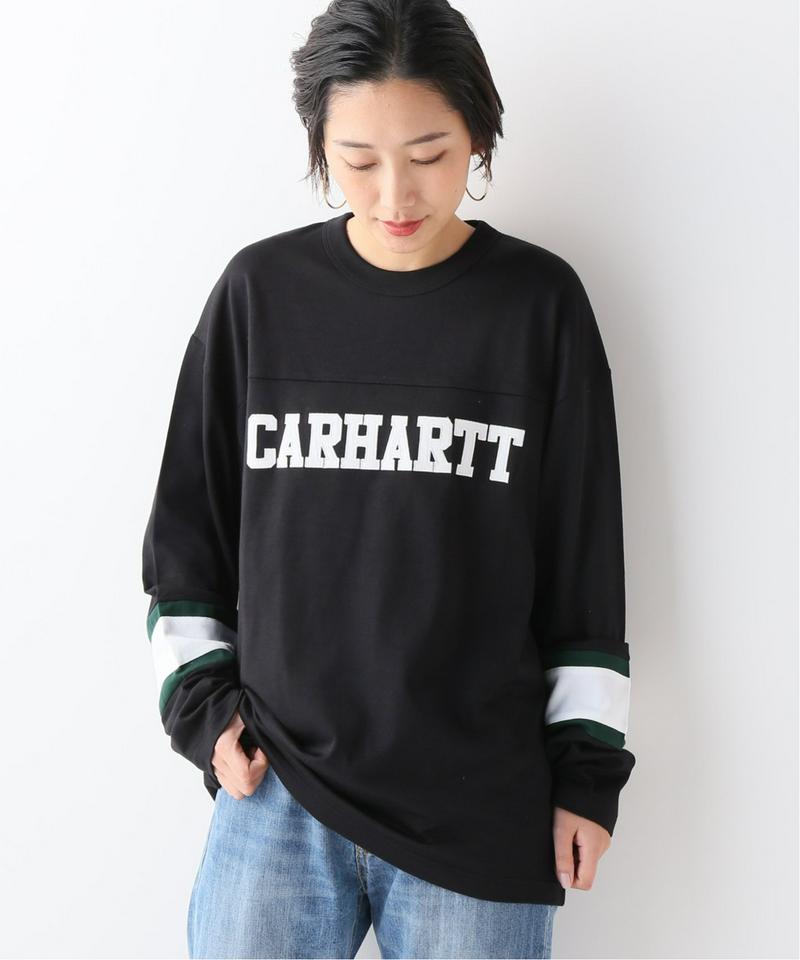 【CARHARTT / カーハート】 L/S THORPE COLLEG T-SHIRT：Tシャツ