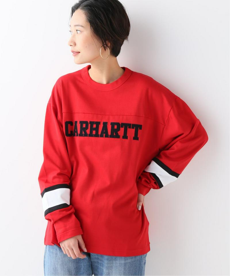 【CARHARTT / カーハート】 L/S THORPE COLLEG T-SHIRT：Tシャツ