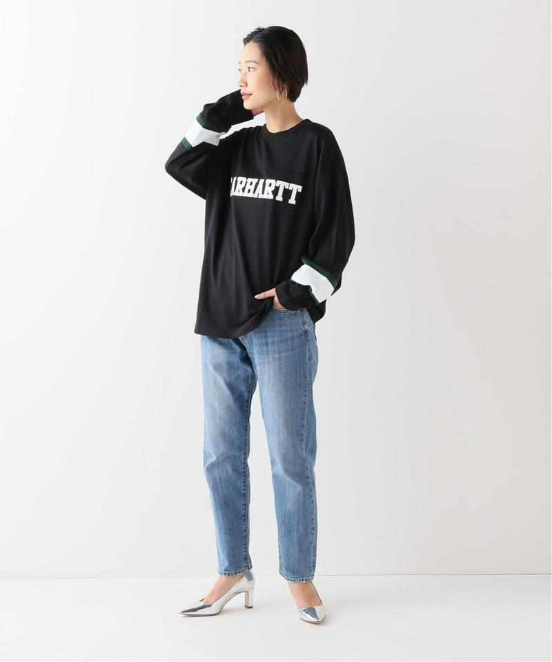 【CARHARTT / カーハート】 L/S THORPE COLLEG T-SHIRT：Tシャツ