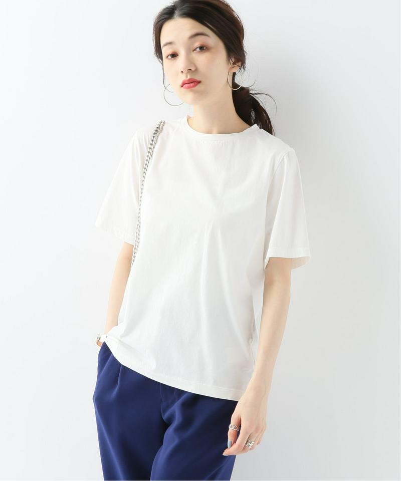 【NEU】SILKコットンクルーネックTシャツ
