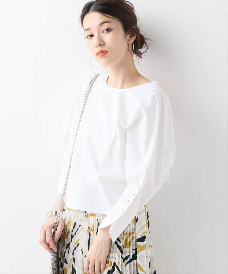 【AERON /アーロン】ワイドスリーブブラウス