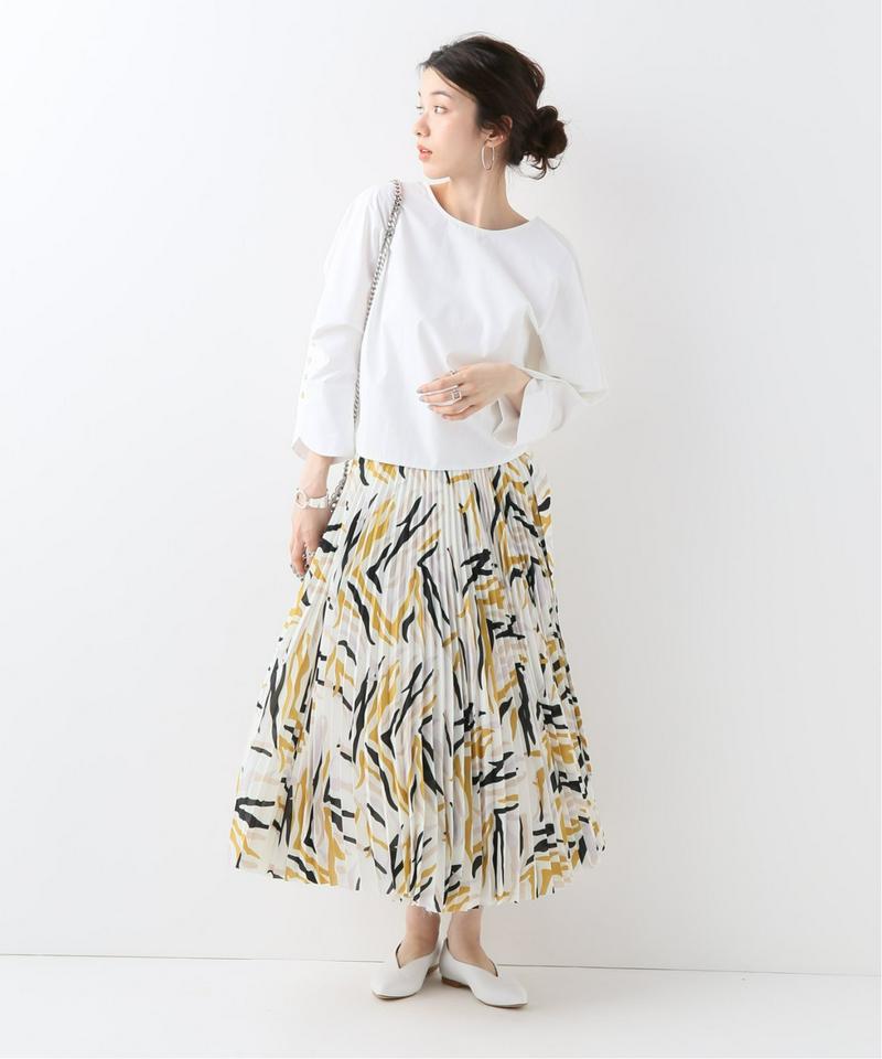 【AERON /アーロン】ワイドスリーブブラウス