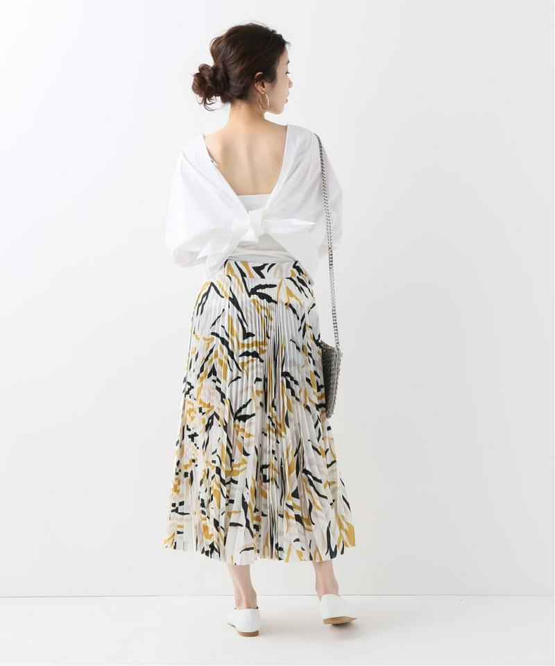 【AERON /アーロン】ワイドスリーブブラウス