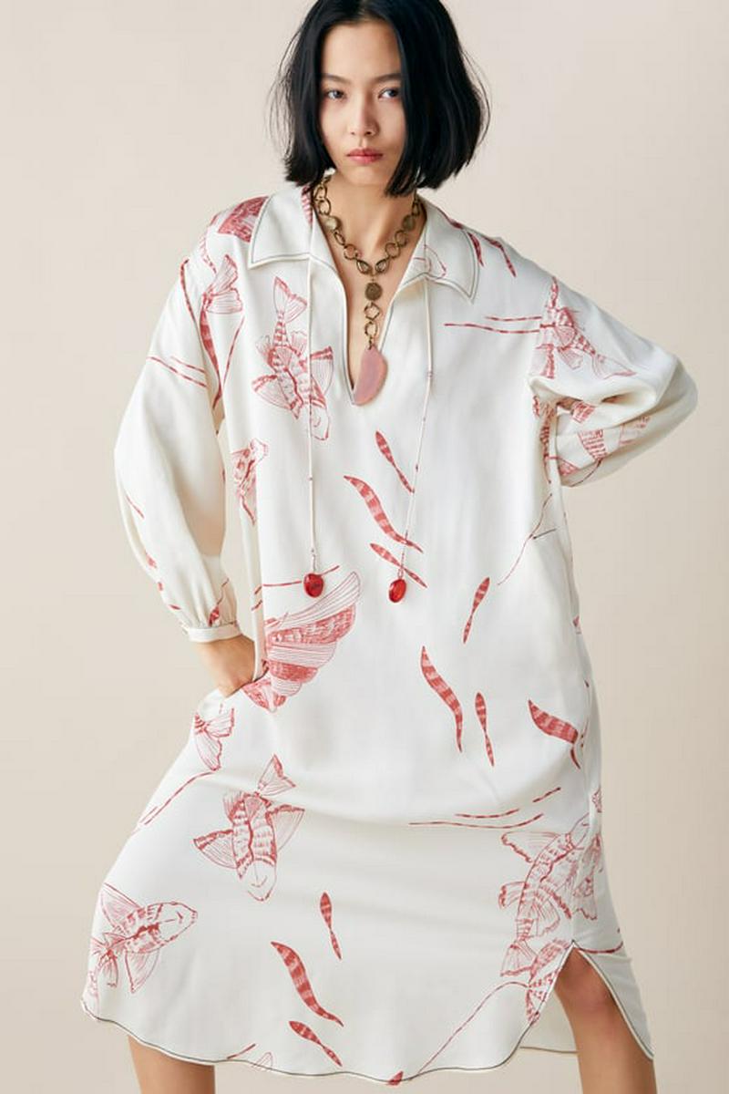 LIMITED EDITION ZARA STUDIO プリントワンピース