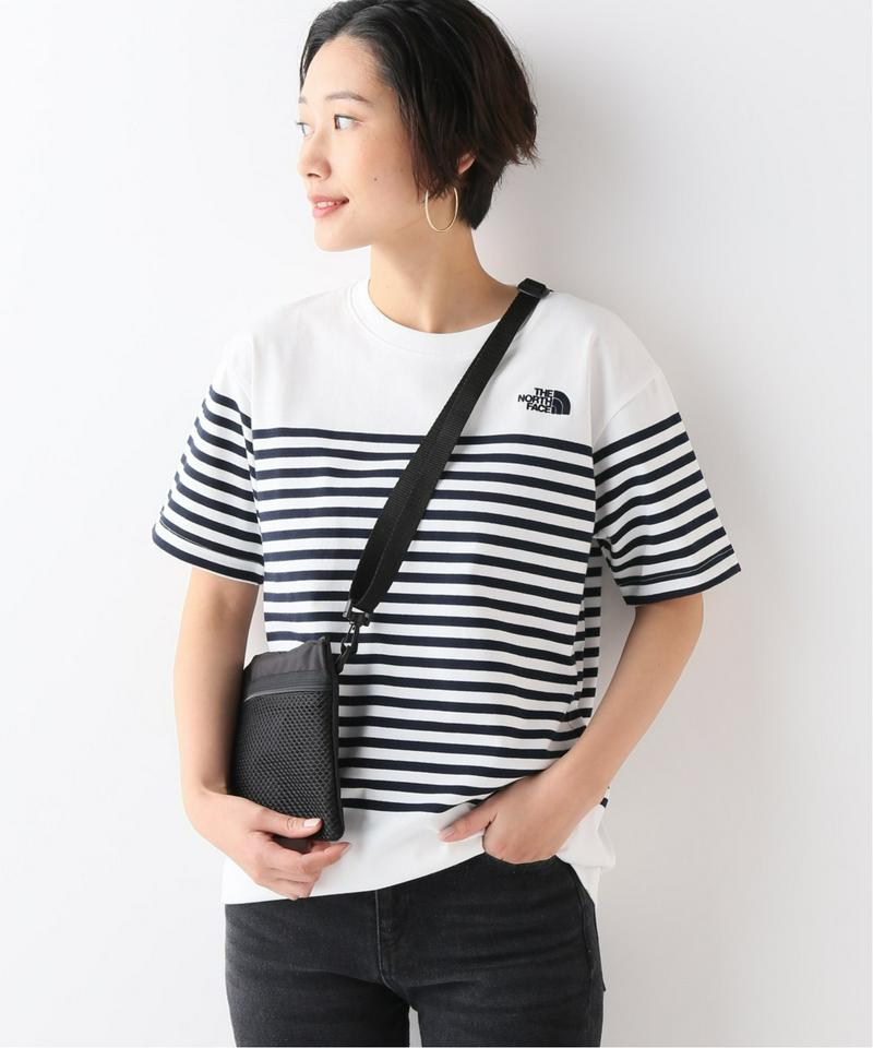 【THE NORTH FACE /ノースフェイス 】  ショートスリーブパネルボーダーTシャツ