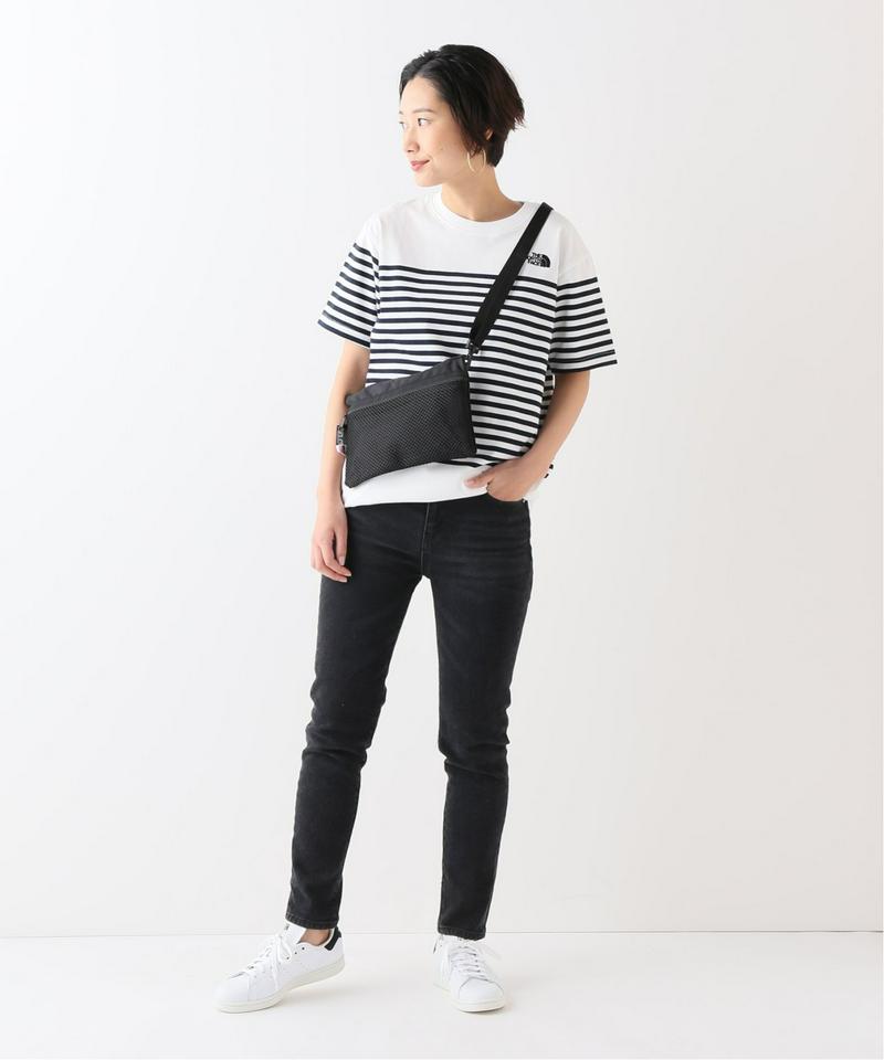 【THE NORTH FACE /ノースフェイス 】  ショートスリーブパネルボーダーTシャツ
