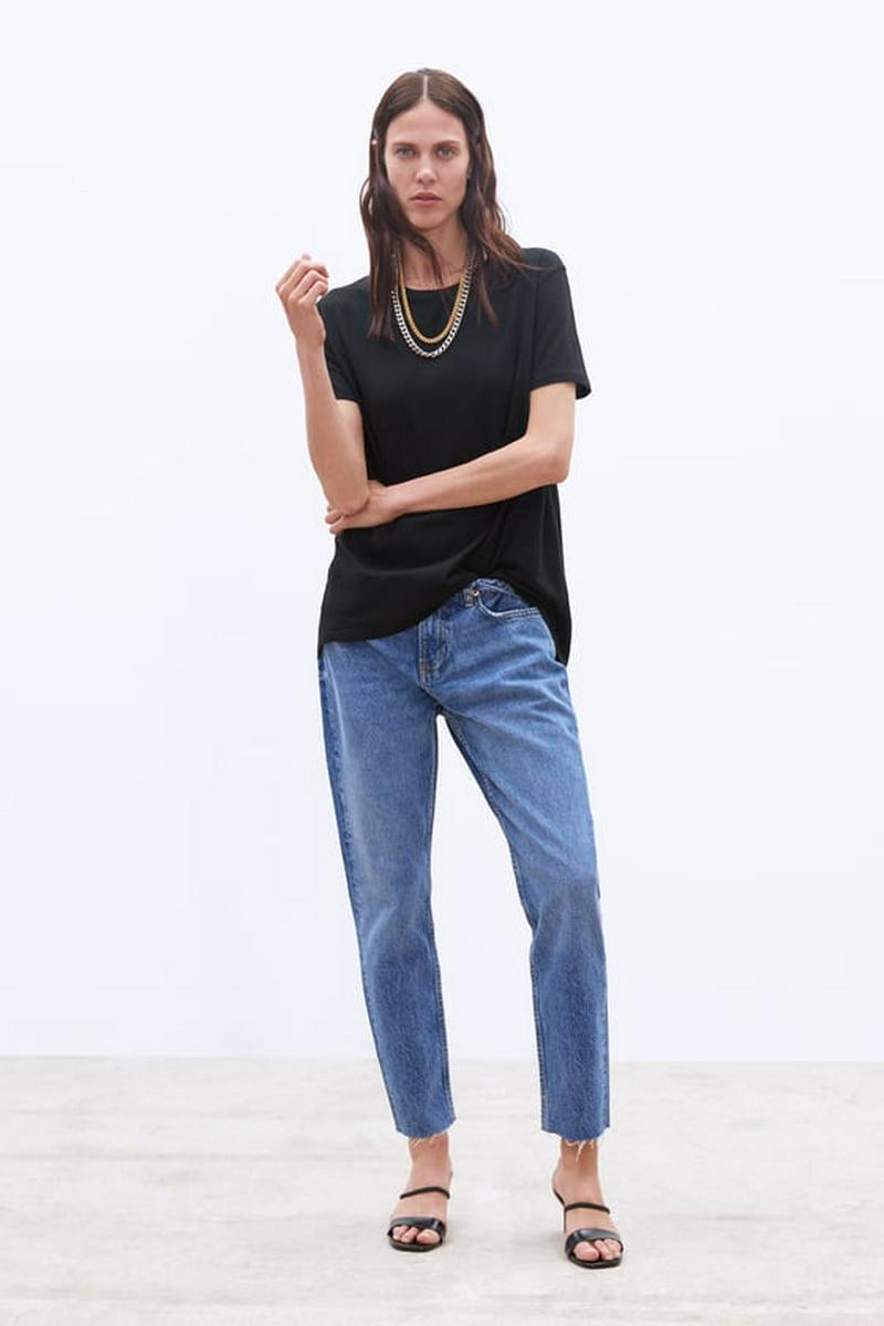 ベーシックアシンメトリーTシャツ