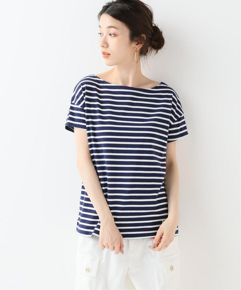 【ORCIVAL/オーシバル】 40/2 2EGULAR STRIPE：カットソー
