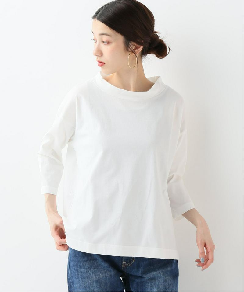ハイネックワイドTシャツ