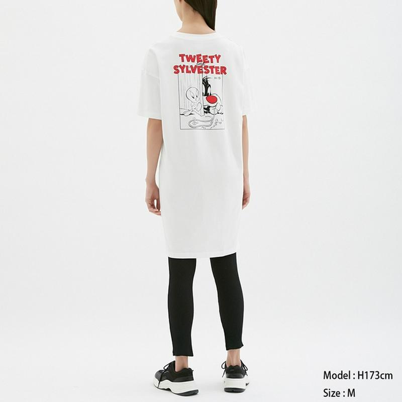 Tワンピース(5分袖)Looney Tunes