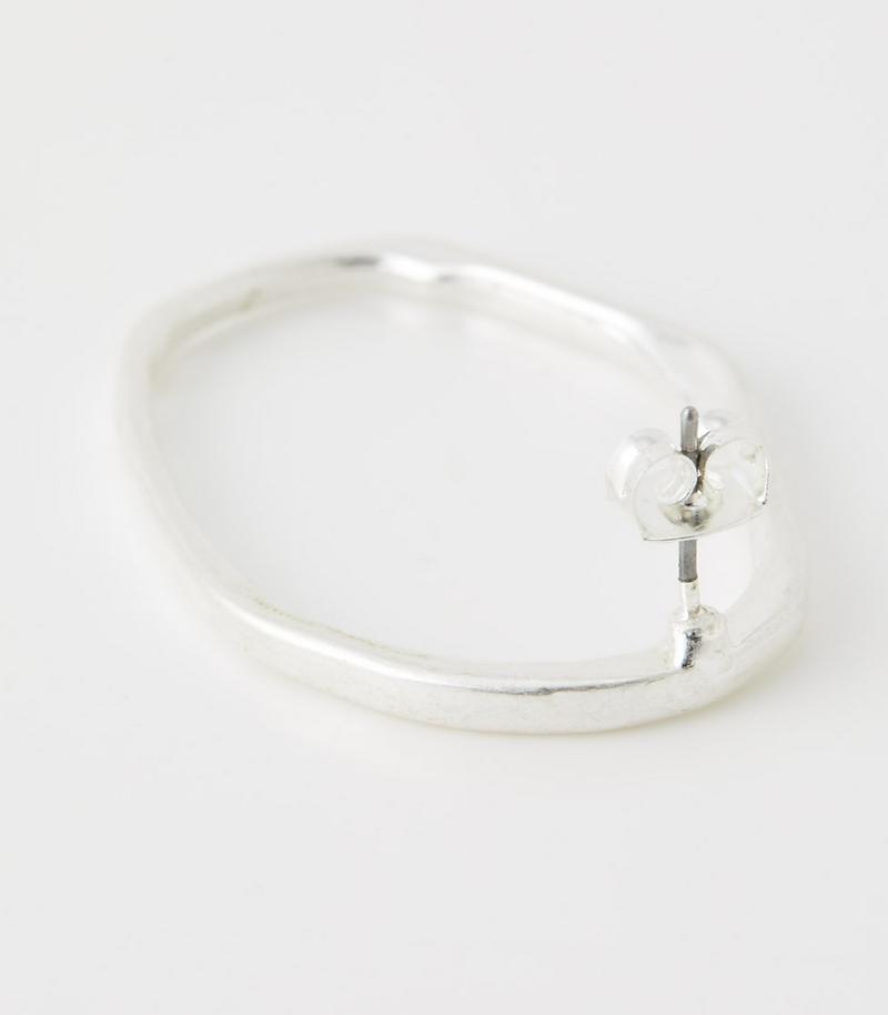 DISTORTEDROUND EARRINGS