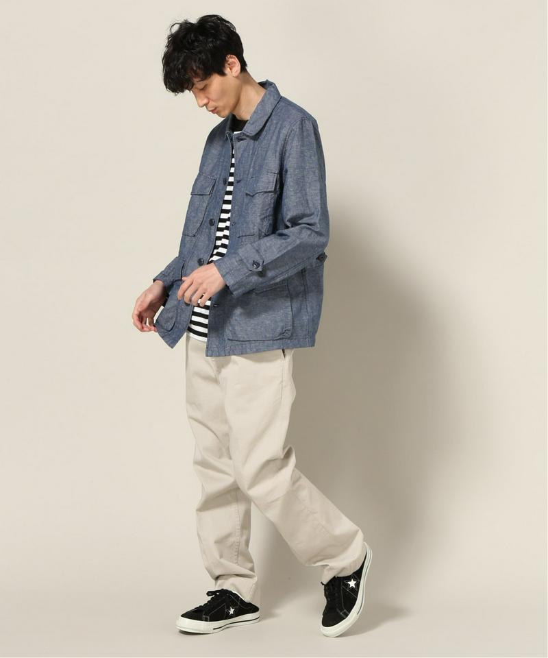 SKU COTTON LINEN CHAMBRAY SPORTMAN JACKET
