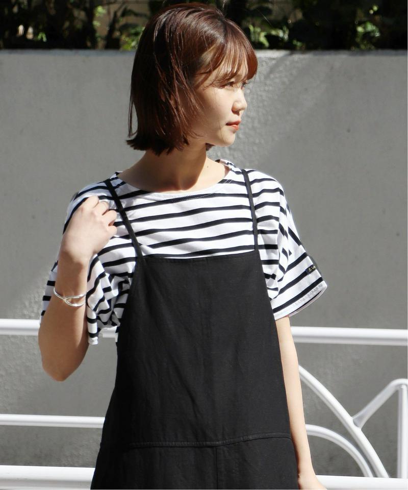 【Leminor/ルミノア】+JS別注 ワイドS/S：カットソー